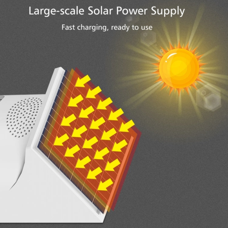 Outdoor Waterproof Solar Infrared Alarm, Spec: Outdoor Waterproof Solar Infrared Alarm, Spec: